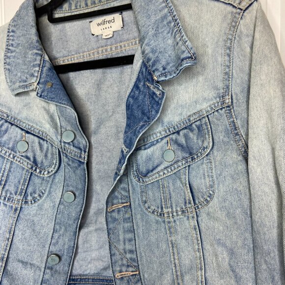 Wilfred Crop Demin Jacket - Picture 2 of 4